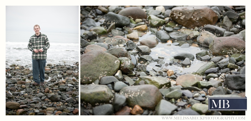 Drakes Island Engagement Session | Maine Beach Engagement Session | New England Wedding Photographer | Winter Beach Engagement | Melissa Beck Photography_0044 rocky beach pool kennebunk maine