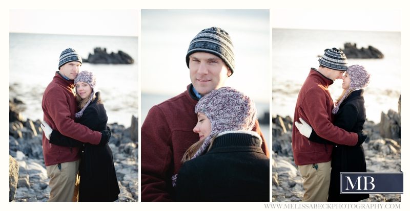 Kennebunkport-Maine-Engagement-Photographer-Melissa-Beck_0018.jpg stocking caps on the beach kennebunkport