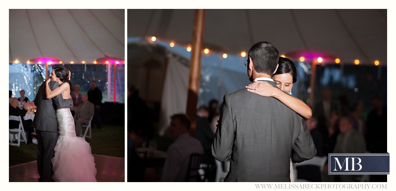 father and daughter dancing at wedding reception