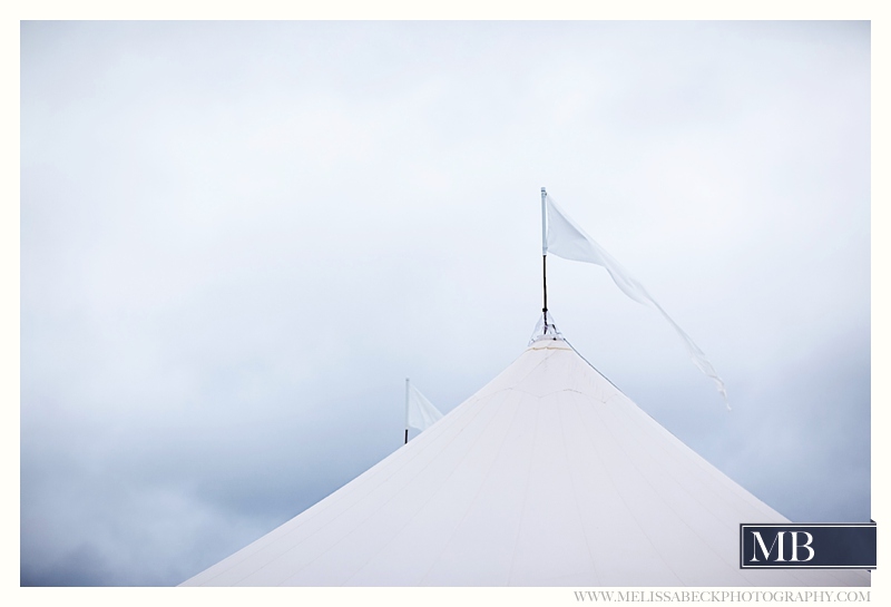 wedding tent flags