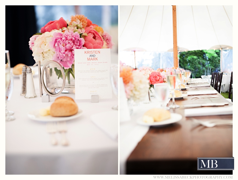 wedding table marker