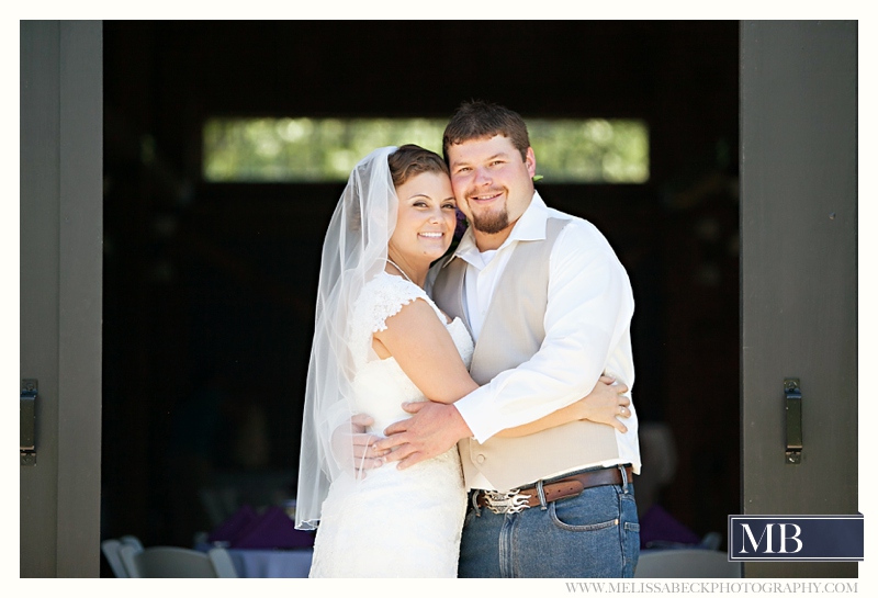 bride and groom the barn at flanagn farm maine wedding