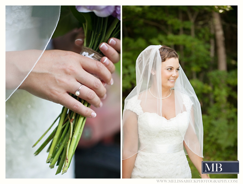 bride the barn at flanagn farm maine wedding