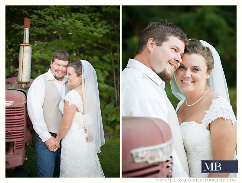 bride and groom the barn at flanagn farm maine wedding