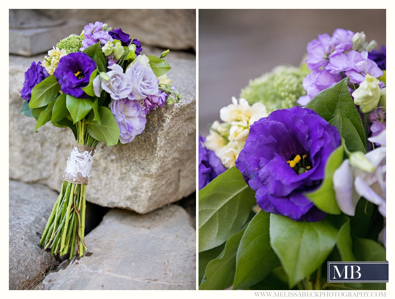 purple bouquet