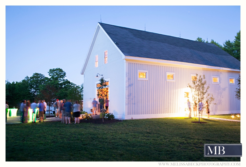 the barn at flanagn farm maine wedding