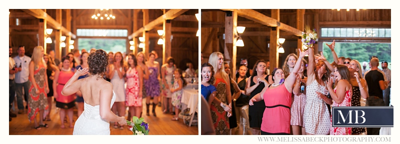 reception dancing the barn at flanagn farm maine wedding