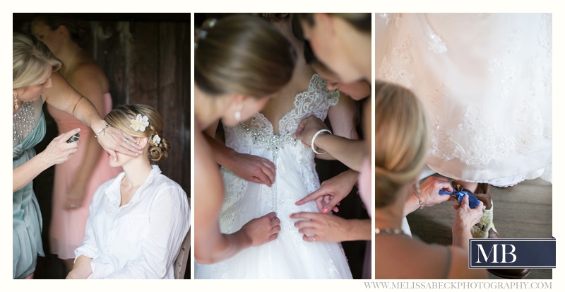 bride getting ready the rocks estate new england wedding photography