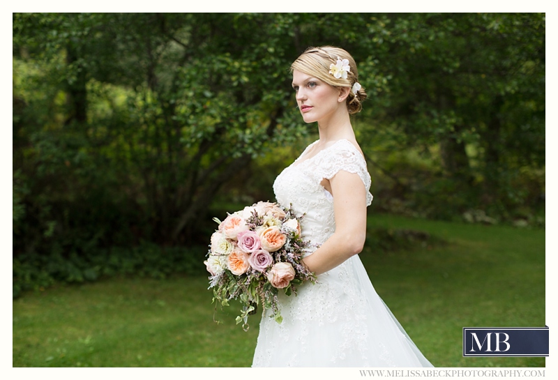 bridal portrait the rocks estate new england wedding photography