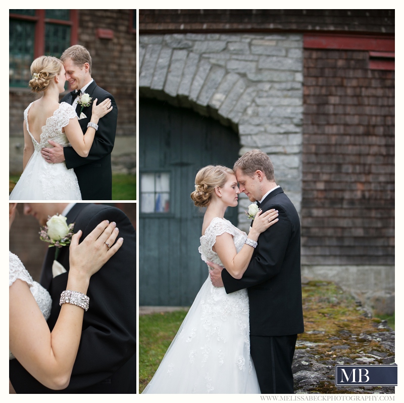 bride and groom the rocks estate new england wedding photography